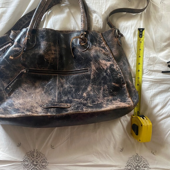 Bedstu organic black leather bag - Picture 10 of 14